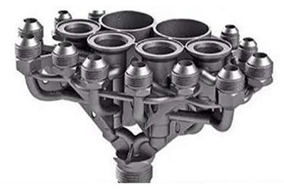 Stainless steel multi-way valve